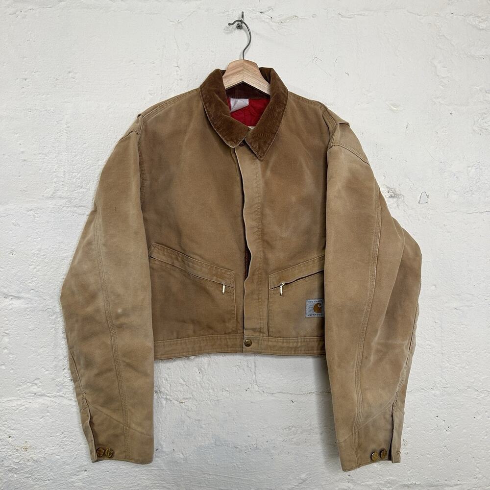 Vintage Carhartt Detroit Style Workwear Jacket “Tan”
